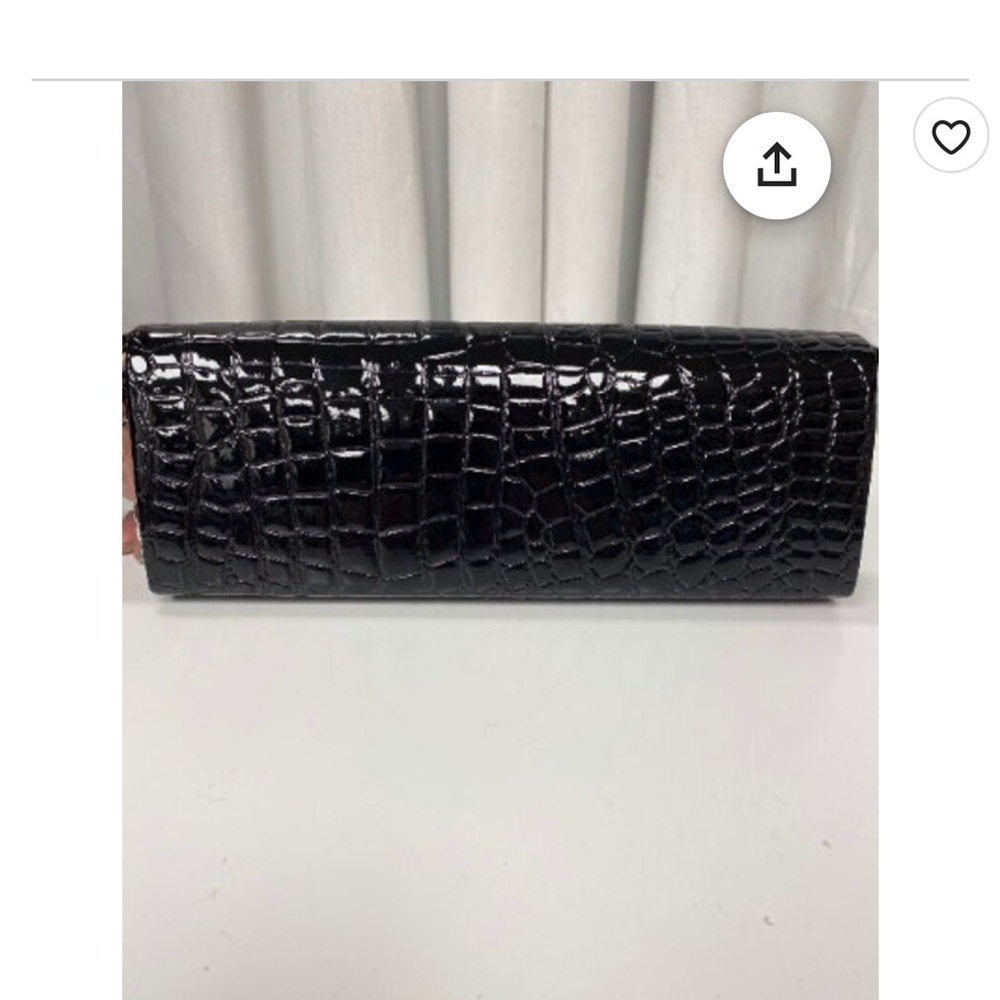 Designer Lise watier leather clutch - Picture 4 of 5